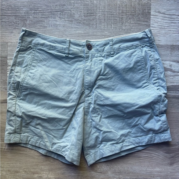 Abercrombie & Fitch Pants - Abercrombie and Fitch Light Blue Shorts